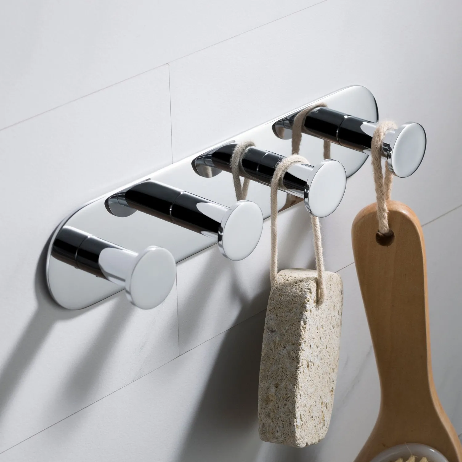 New Elie Bathroom Robe and Towel Hook Rack with 4 Hooks Robe Hooks