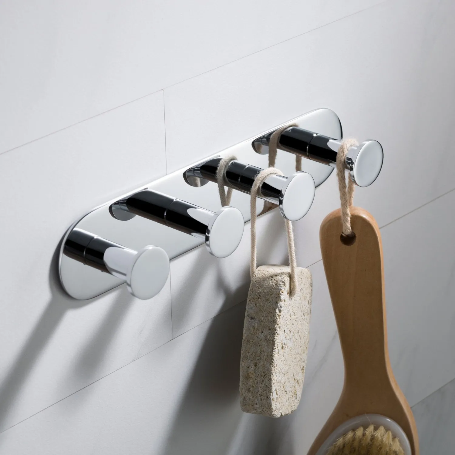 New Elie Bathroom Robe and Towel Hook Rack with 4 Hooks Robe Hooks