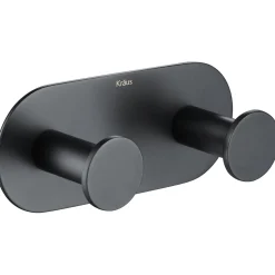 Discount Elie Bathroom Wall Mount Robe and Towel Double Hook Robe Hooks