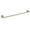 Clearance Elie 24-inch Bathroom Towel Bar, Brushed Gold Finish Towel Bars