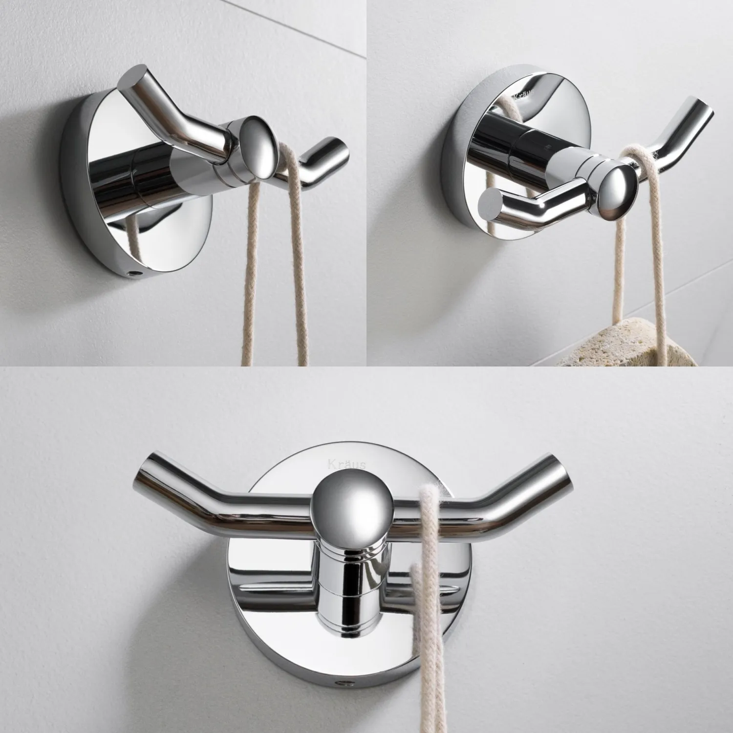 Discount Elie 4-Piece Matching Bath Hardware Set Towel Rings|Accessory Packages