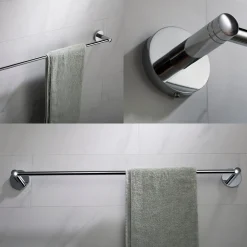 Discount Elie 4-Piece Matching Bath Hardware Set Towel Rings|Accessory Packages