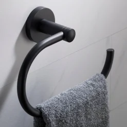 Discount Elie 4-Piece Matching Bath Hardware Set Towel Rings|Accessory Packages
