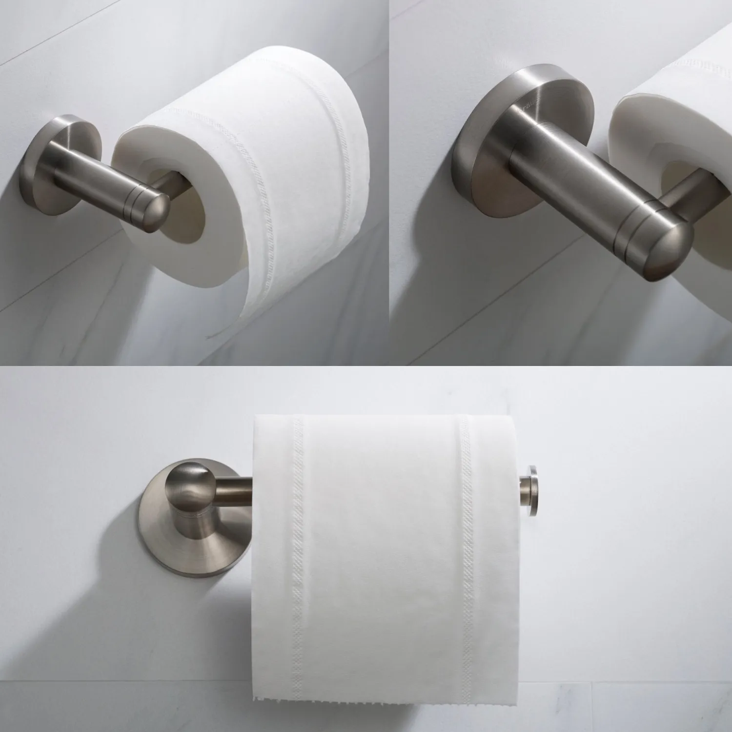 Discount Elie 4-Piece Matching Bath Hardware Set Towel Rings|Accessory Packages