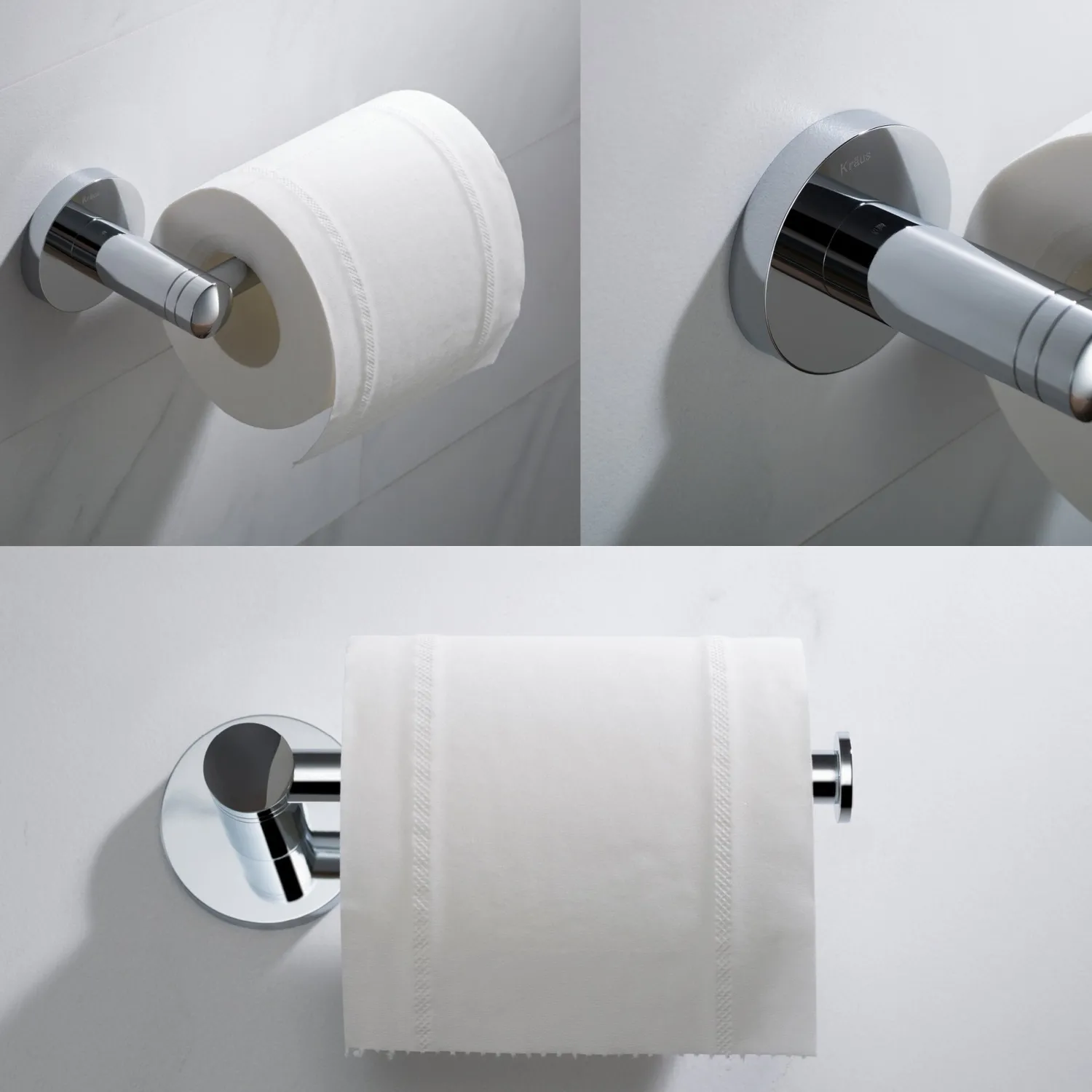 Discount Elie 4-Piece Matching Bath Hardware Set Towel Rings|Accessory Packages