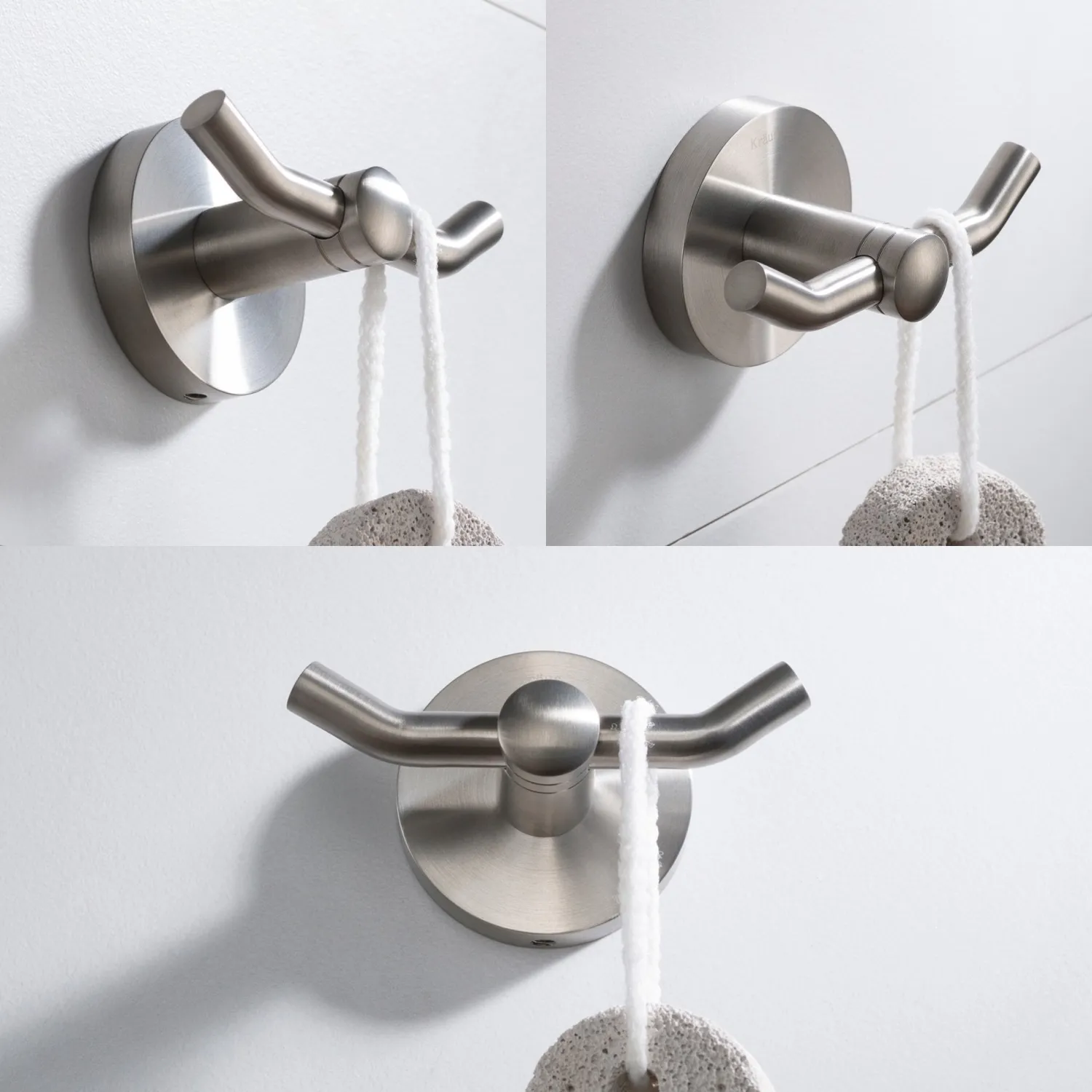 Discount Elie 4-Piece Matching Bath Hardware Set Towel Rings|Accessory Packages