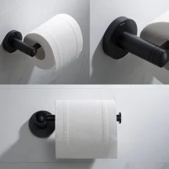 Discount Elie 4-Piece Matching Bath Hardware Set Towel Rings|Accessory Packages