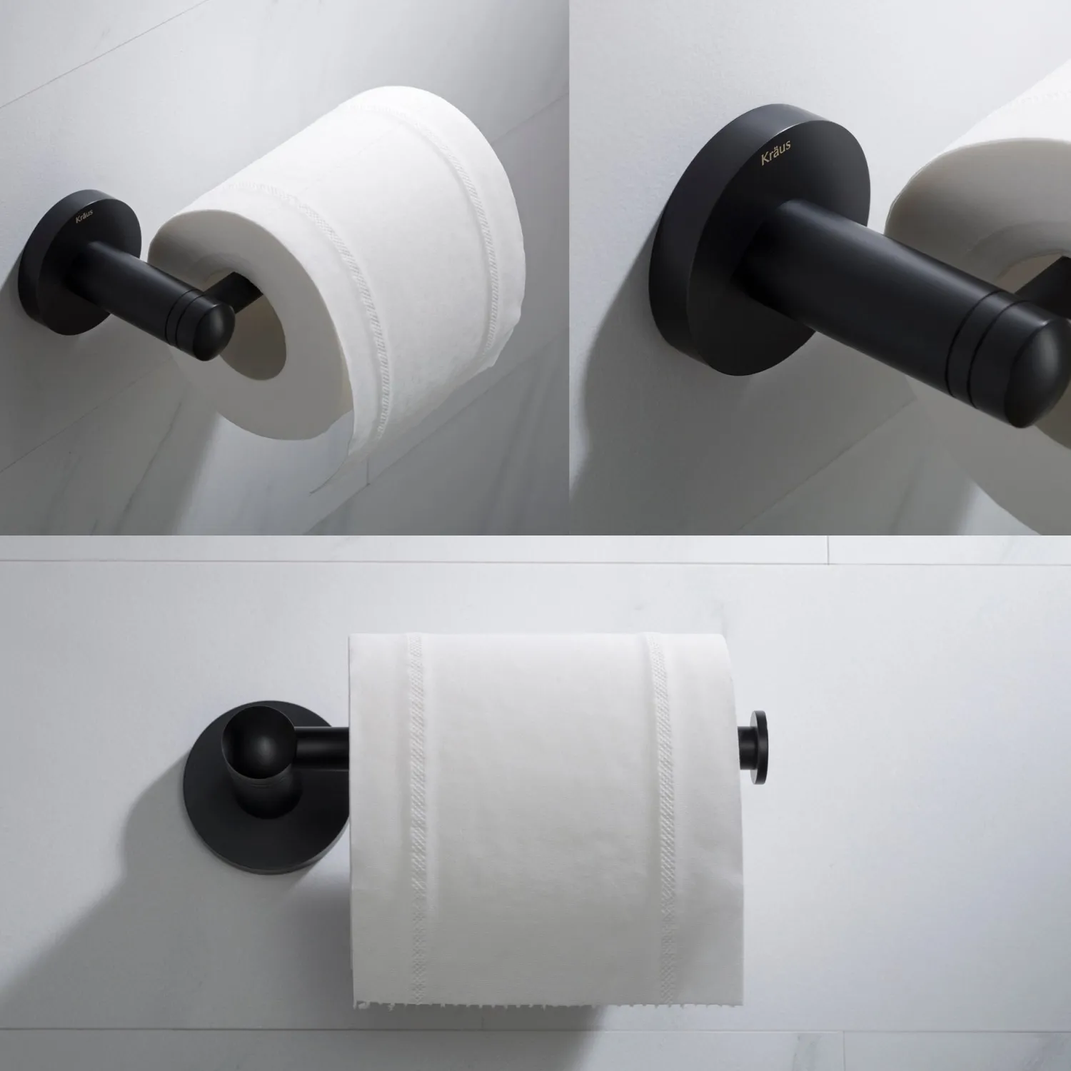Discount Elie 4-Piece Matching Bath Hardware Set Towel Rings|Accessory Packages
