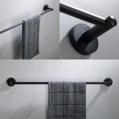 Discount Elie 4-Piece Matching Bath Hardware Set Towel Rings|Accessory Packages