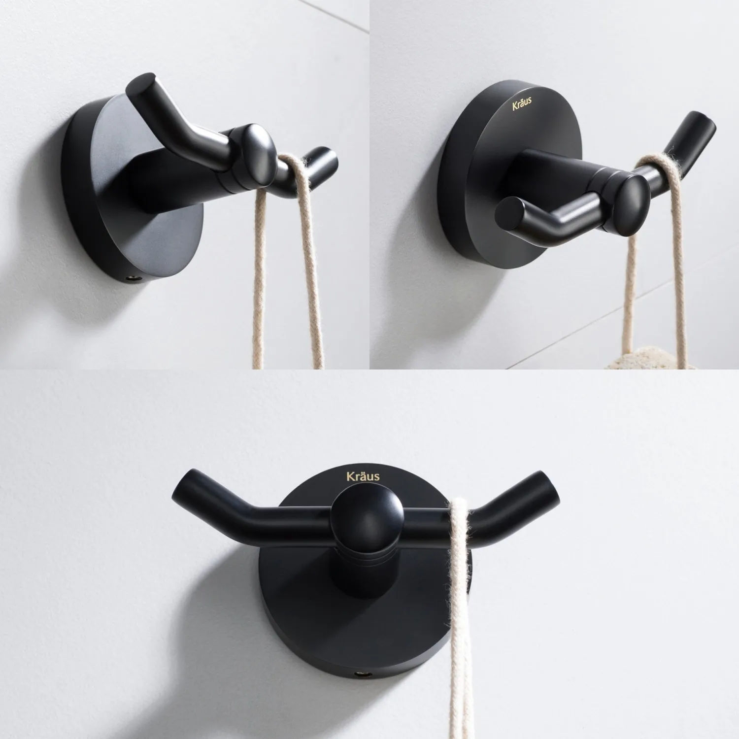 Discount Elie 4-Piece Matching Bath Hardware Set Towel Rings|Accessory Packages