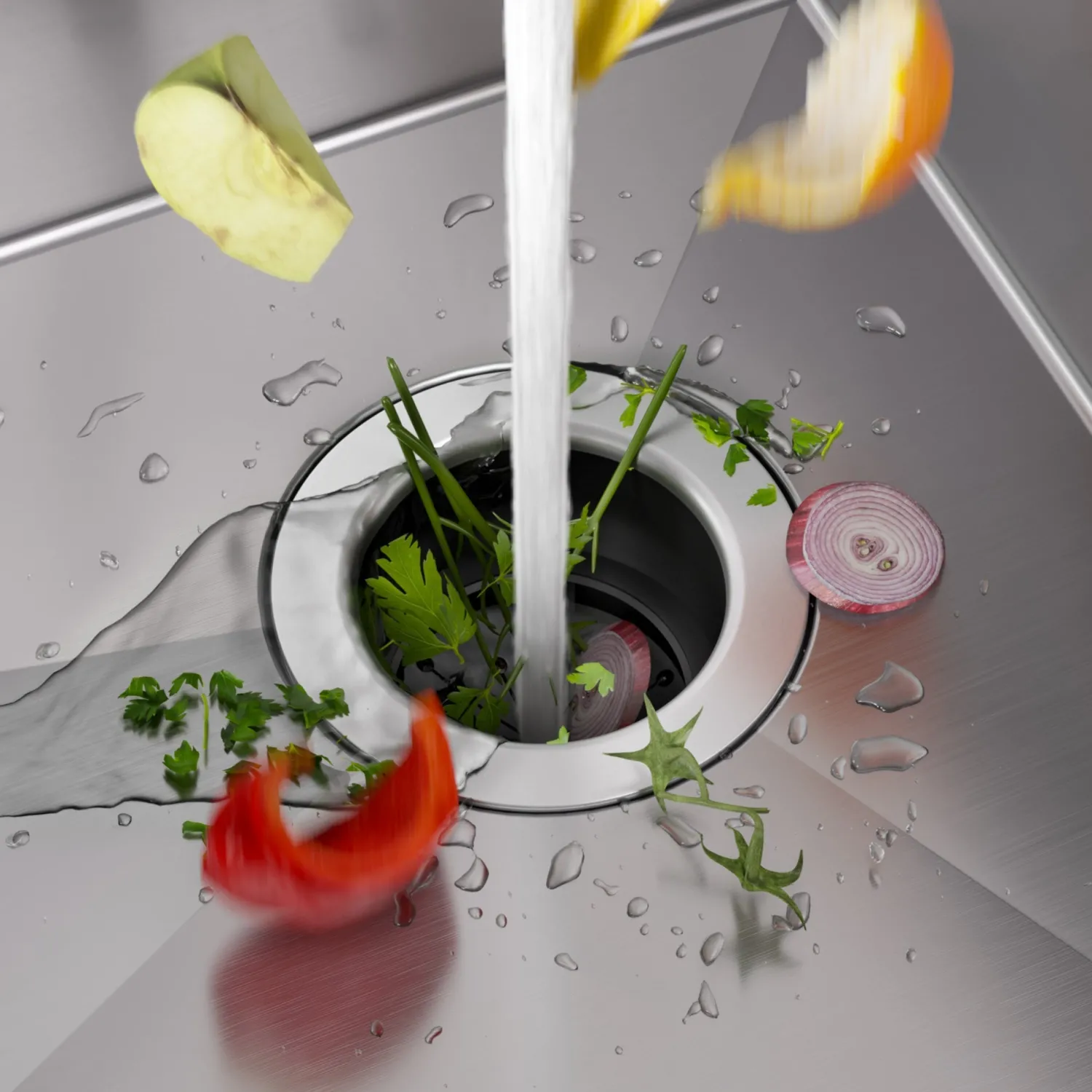 Clearance 1 HP Continuous Feed Garbage Disposal Garbage Disposals & Parts
