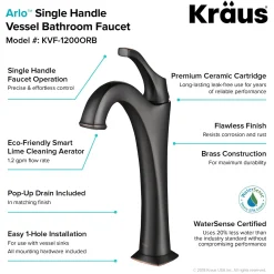 Hot 17-Inch Blue Glass Nature Series Bathroom Vessel Sink and Arlo Faucet Combo Set with Pop-Up Drain Sink And Faucet Combos|Above Counter / Vessel Sinks