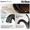 Discount 16 1/2-Inch Copper Brown Bathroom Vessel Sink and Arlo Faucet Combo Set with Pop-Up Drain Sink And Faucet Combos|Above Counter / Vessel Sinks