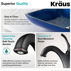 New 22-Inch Rectangular Blue Glass Bathroom Vessel Sink and Arlo Faucet Combo Set with Pop-Up Drain Sink And Faucet Combos|Above Counter / Vessel Sinks