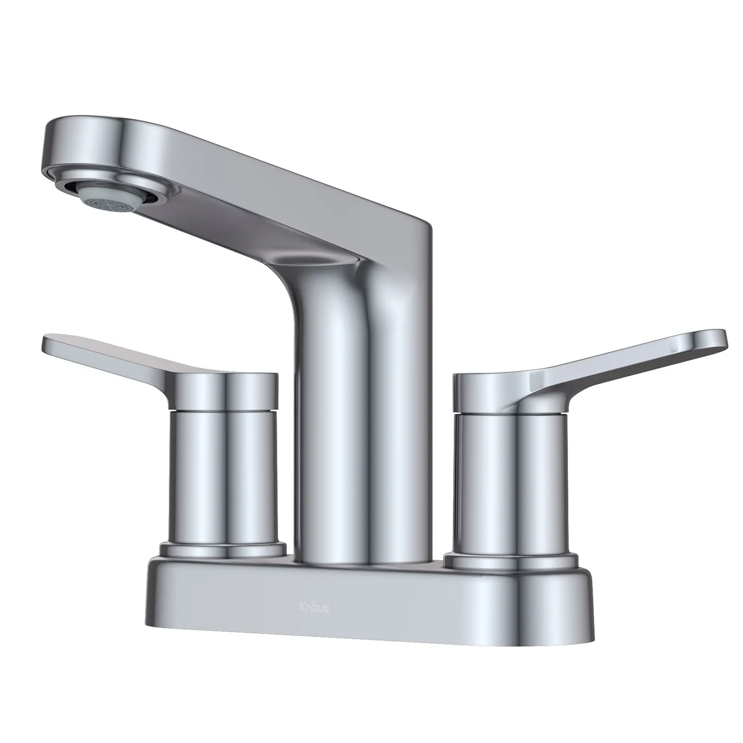 Discount Indy 2-Handle 4-inch Centerset Bathroom Faucet in Chrome 4" Center Set