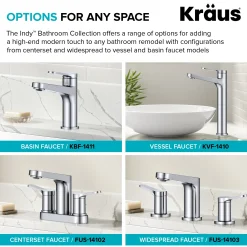 Clearance Indy 2-Handle 4-inch Centerset Bathroom Faucet in Spot-Free Brushed Brass 4