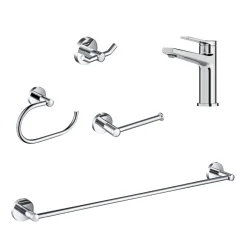 New Indy Single Handle Bathroom Faucet with 24