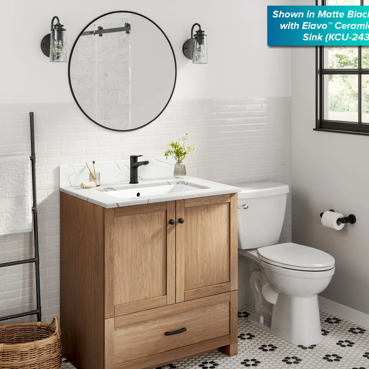 Discount Indy Single Handle Bathroom Faucet in Spot-Free Brushed Nickel Single Hole