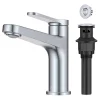 Indy Single Handle Bathroom Faucet in Polished Chrome Single Hole