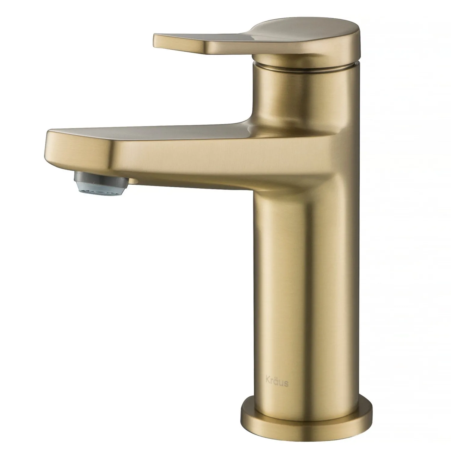 Outlet Indy Single Handle 2-Pack Bathroom Faucet in Brushed Gold Single Hole