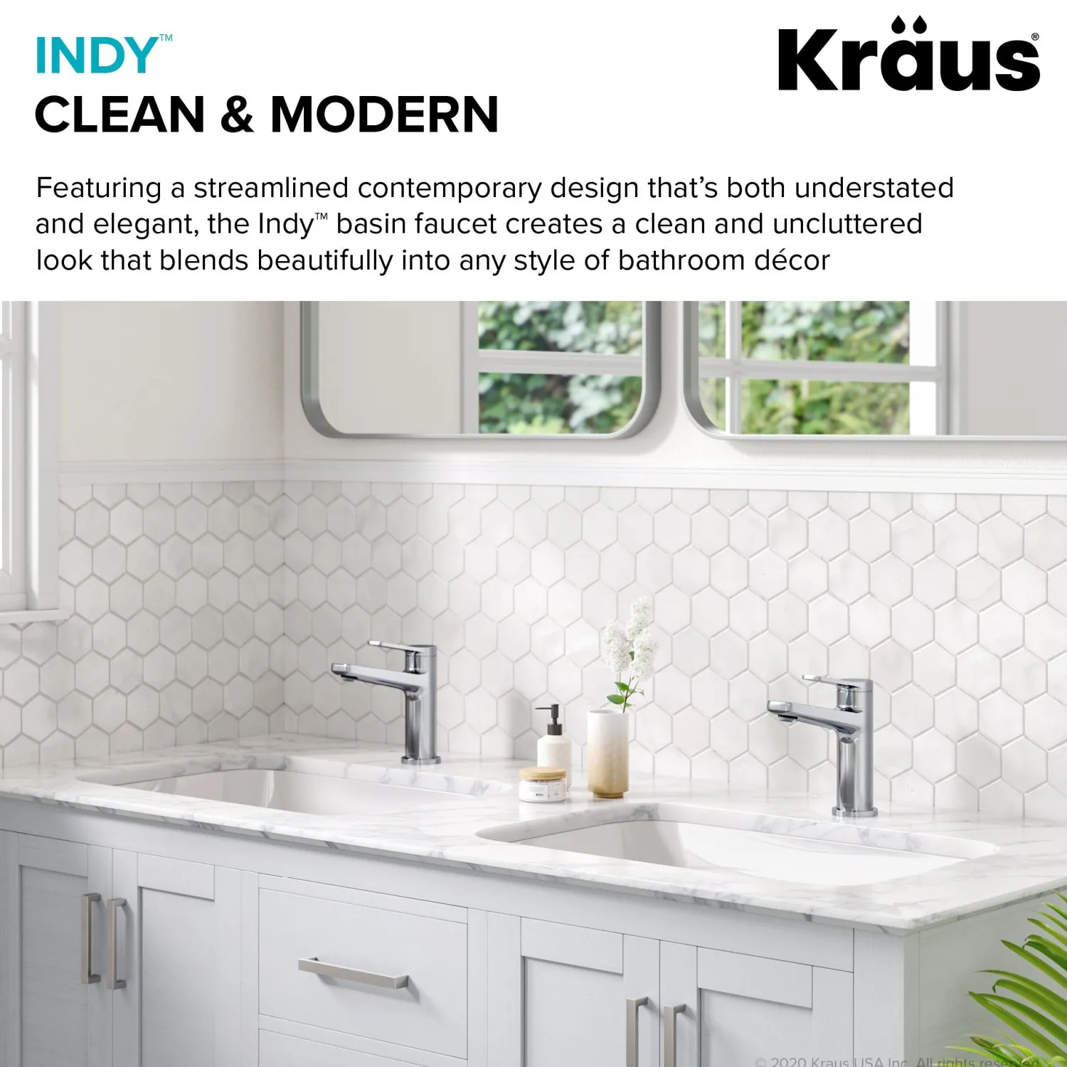 Best Indy Single Handle 2-Pack Bathroom Faucet in Chrome Single Hole