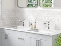 Best Indy Single Handle 2-Pack Bathroom Faucet in Chrome Single Hole