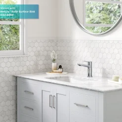 Best Indy Single Handle 2-Pack Bathroom Faucet in Chrome Single Hole
