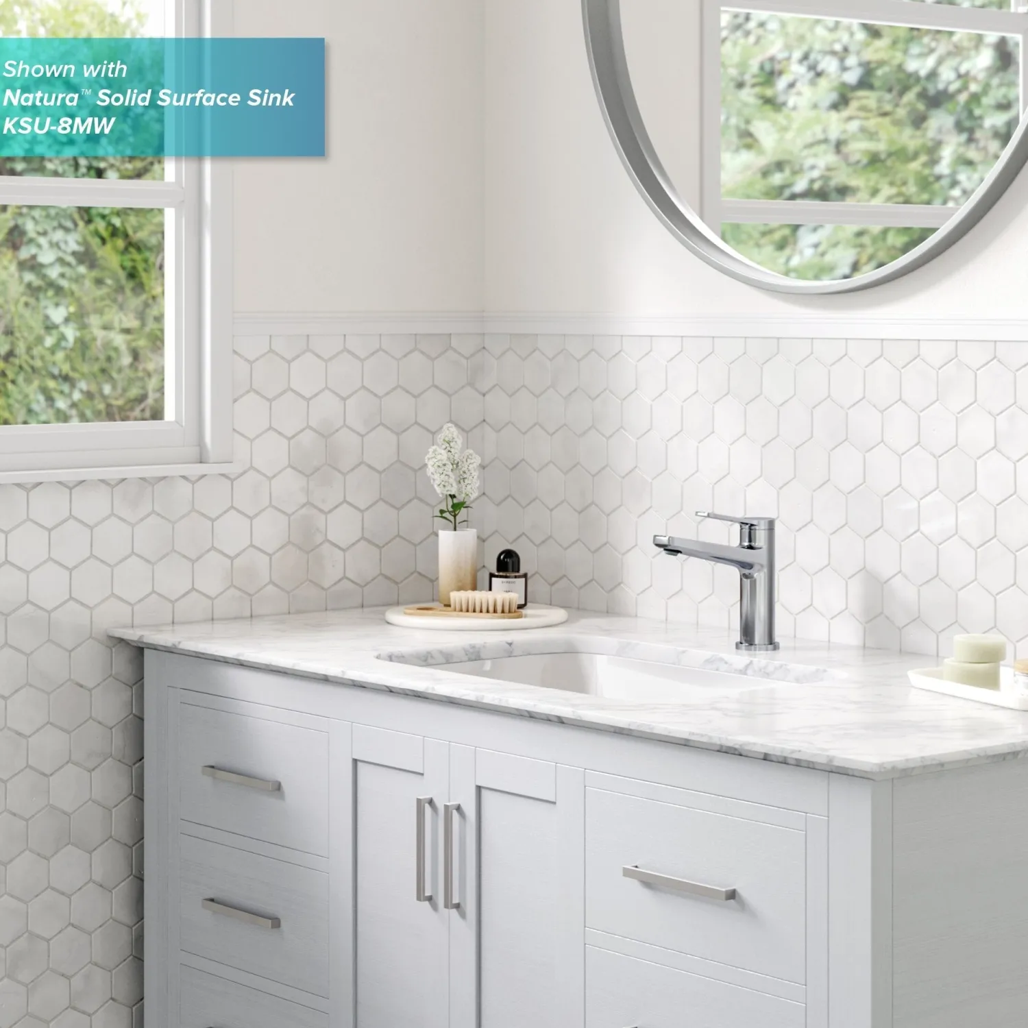 Best Indy Single Handle 2-Pack Bathroom Faucet in Chrome Single Hole