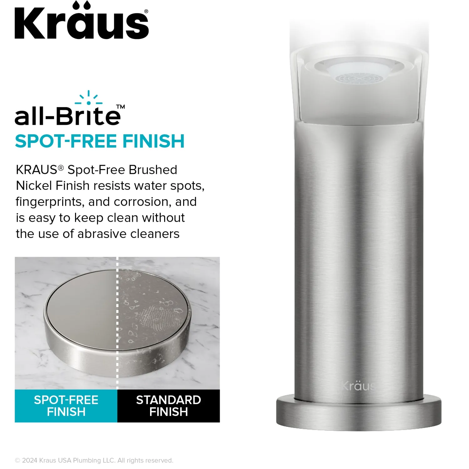 Sale Indy Widespread Bathroom Faucet in Spot-Free Brushed Nickel 8" Widespread