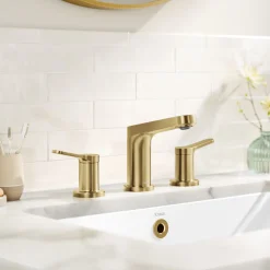 Online Indy Widespread Bathroom Faucet in Spot-Free Brushed Brass 8