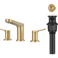 Online Indy Widespread Bathroom Faucet in Spot-Free Brushed Brass 8
