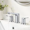 New Indy Widespread Bathroom Faucet in Chrome 8" Widespread