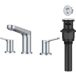 New Indy Widespread Bathroom Faucet in Chrome 8