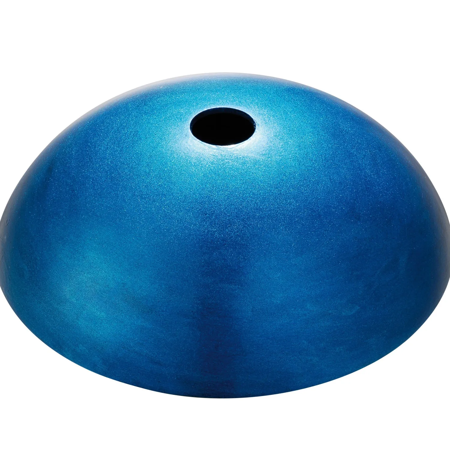 Best Irruption Blue Glass Vessel Bathroom Sink with PU-MR Above Counter / Vessel Sinks