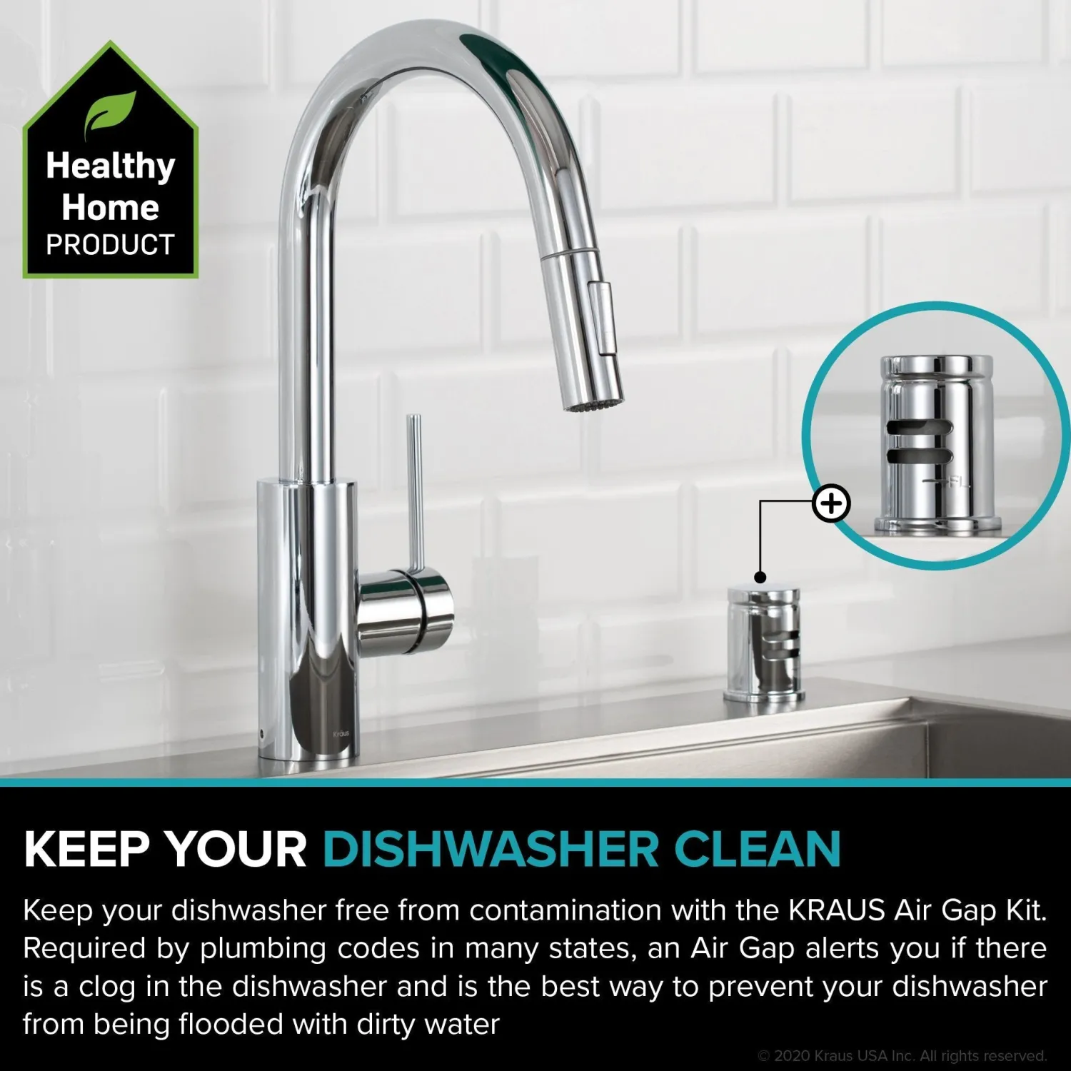 Best KAG-1 Air Gap Sink Drains, Disposer Flanges & Air Gaps
