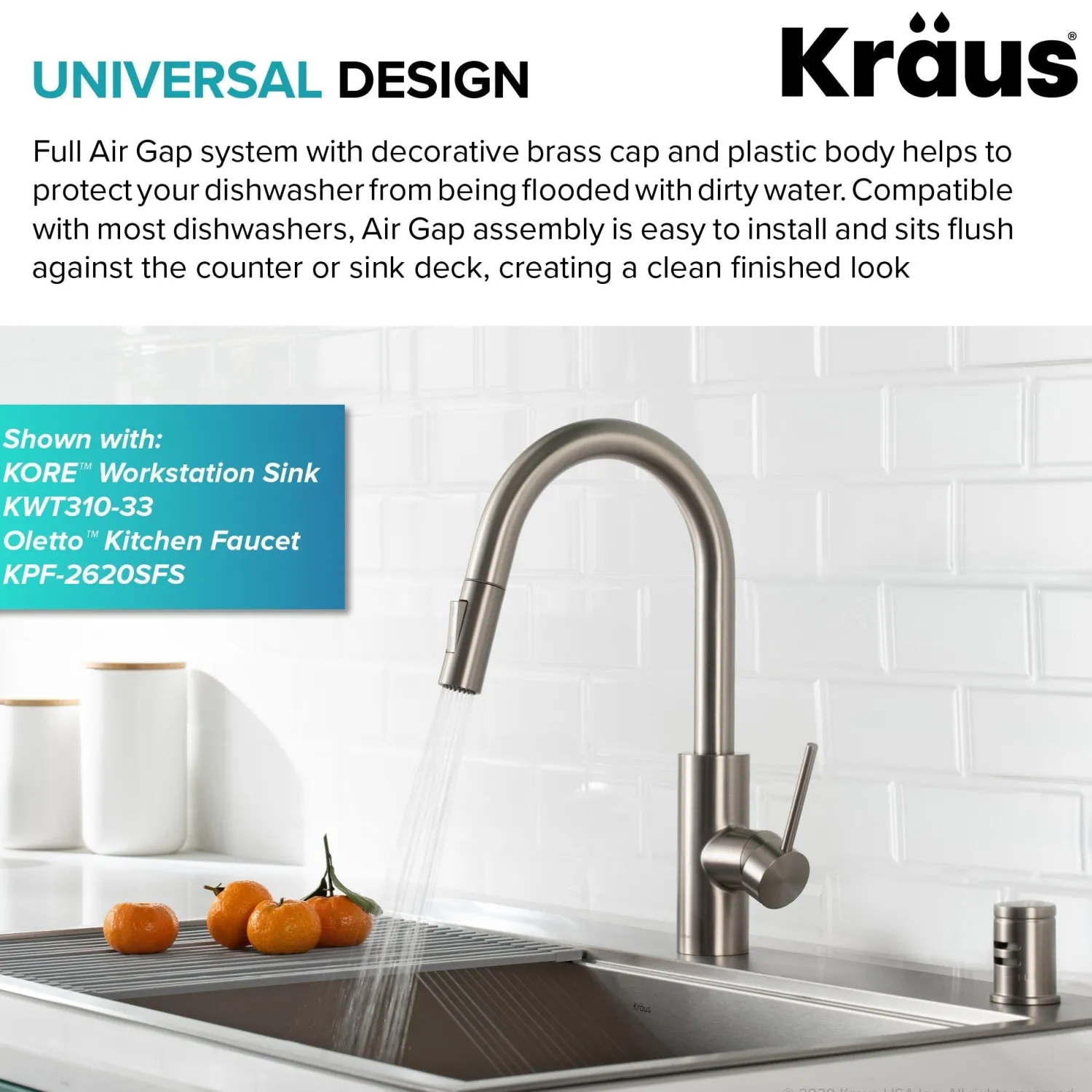 Best KAG-1 Air Gap Sink Drains, Disposer Flanges & Air Gaps