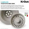 New Kitchen Sink Strainer in Truffle Sink Drains, Disposer Flanges & Air Gaps