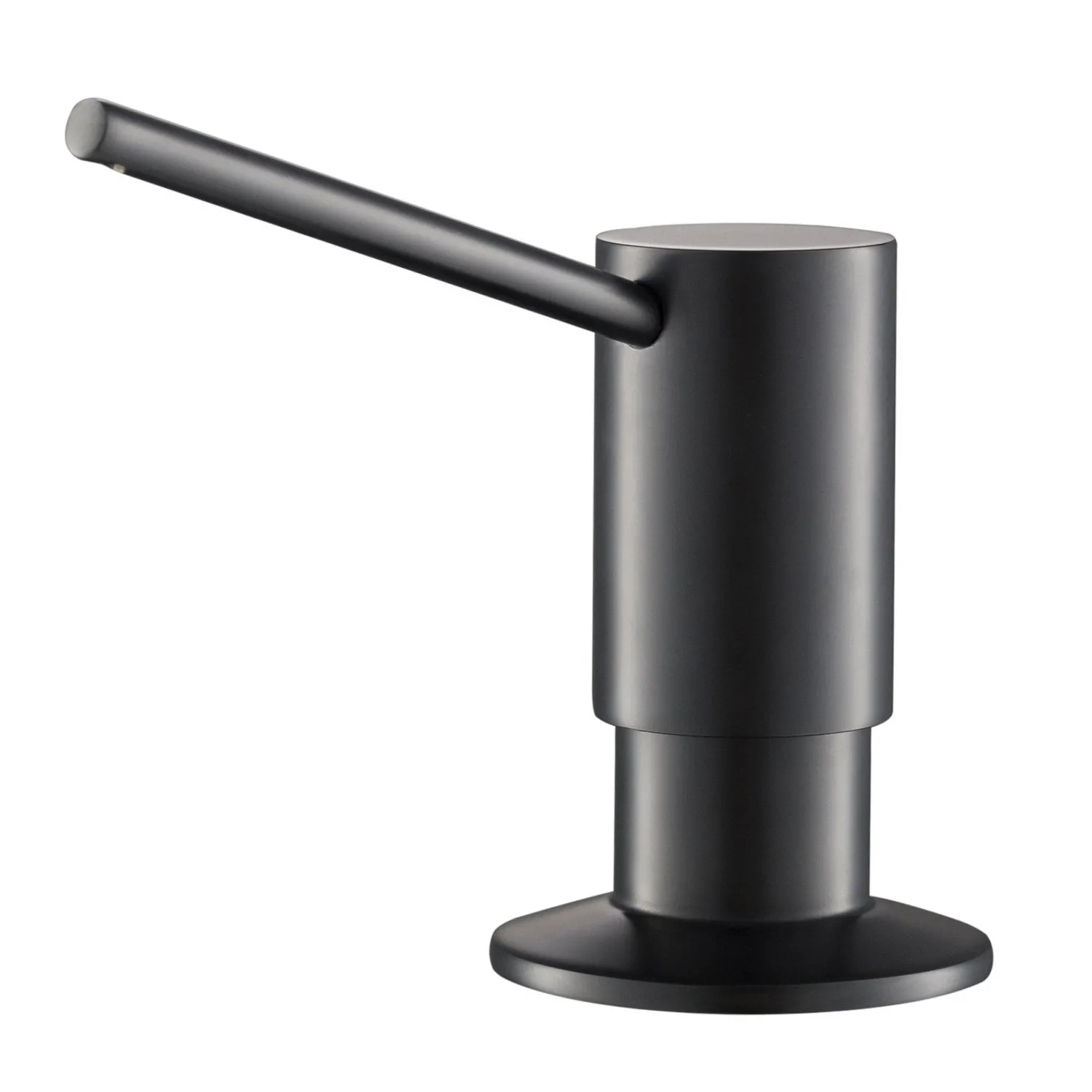 Hot Kitchen Soap Dispenser in Matte Black Soap Dispensers