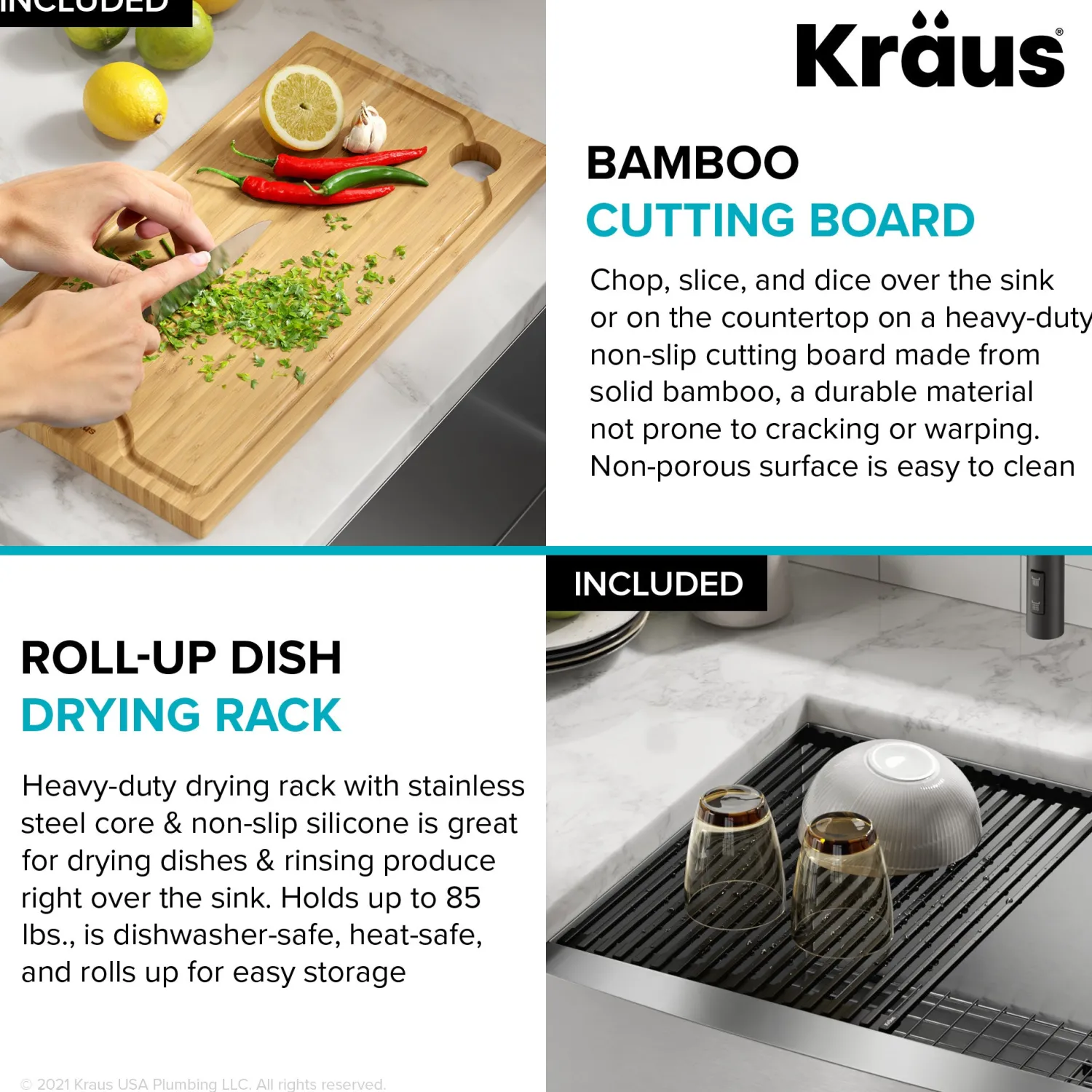 Discount Kore 24" Apron Front Workstation 16 Gauge Stainless Steel Single Bowl Kitchen Sink with Accessories Stainless Steel Sinks|Single Bowl Sinks