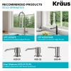 New Kore Workstation 30" Farmhouse Flat Apron Front 16 Gauge Single Bowl Stainless Steel Kitchen Sink Stainless Steel Sinks|Single Bowl Sinks