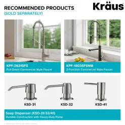 New Kore Workstation 30" Farmhouse Flat Apron Front 16 Gauge Single Bowl Stainless Steel Kitchen Sink Stainless Steel Sinks|Single Bowl Sinks