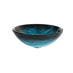 Best Ladon Glass Vessel Sink and Ramus Faucet Sink And Faucet Combos|Above Counter / Vessel Sinks