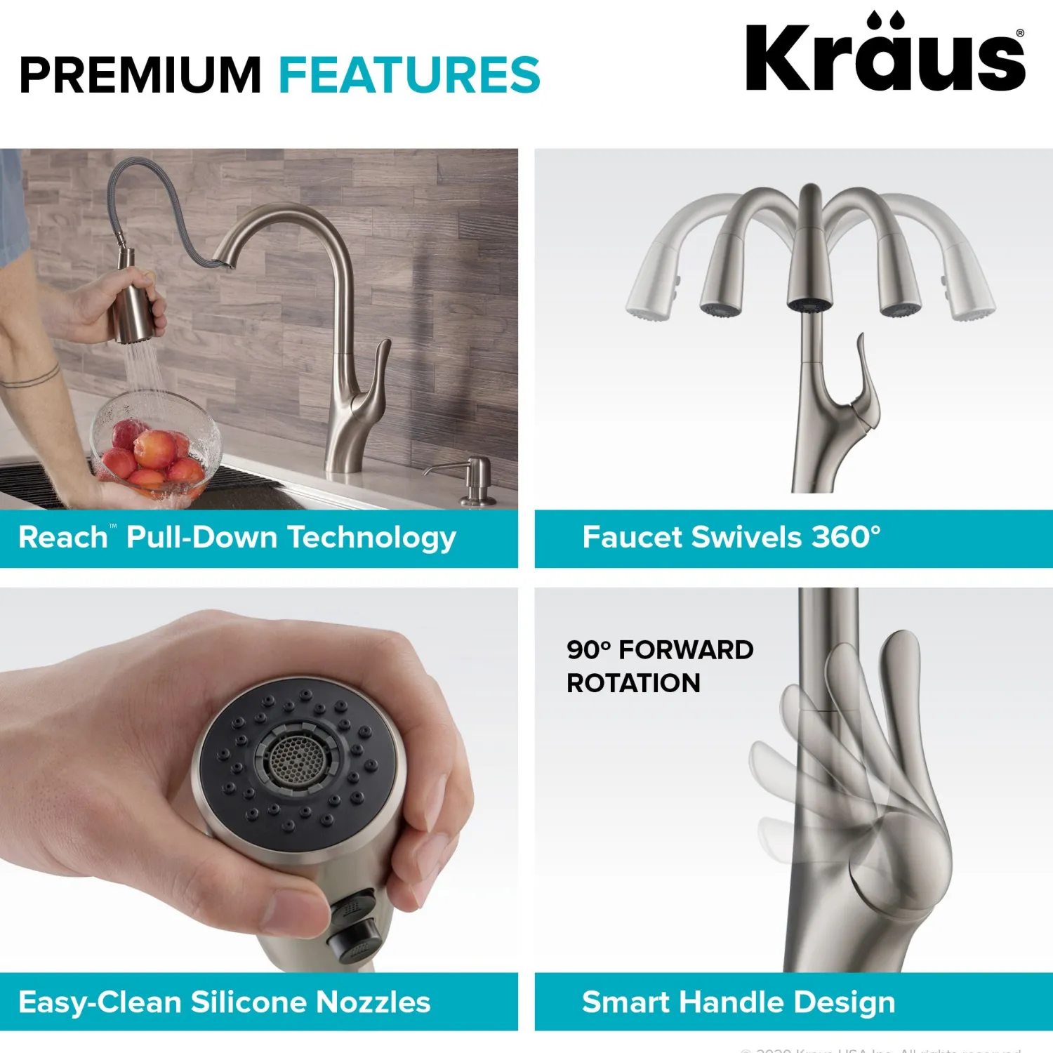 Discount Merlin Single Handle Pull-Down Kitchen Faucet in Spot Free Stainless Steel Single Hole