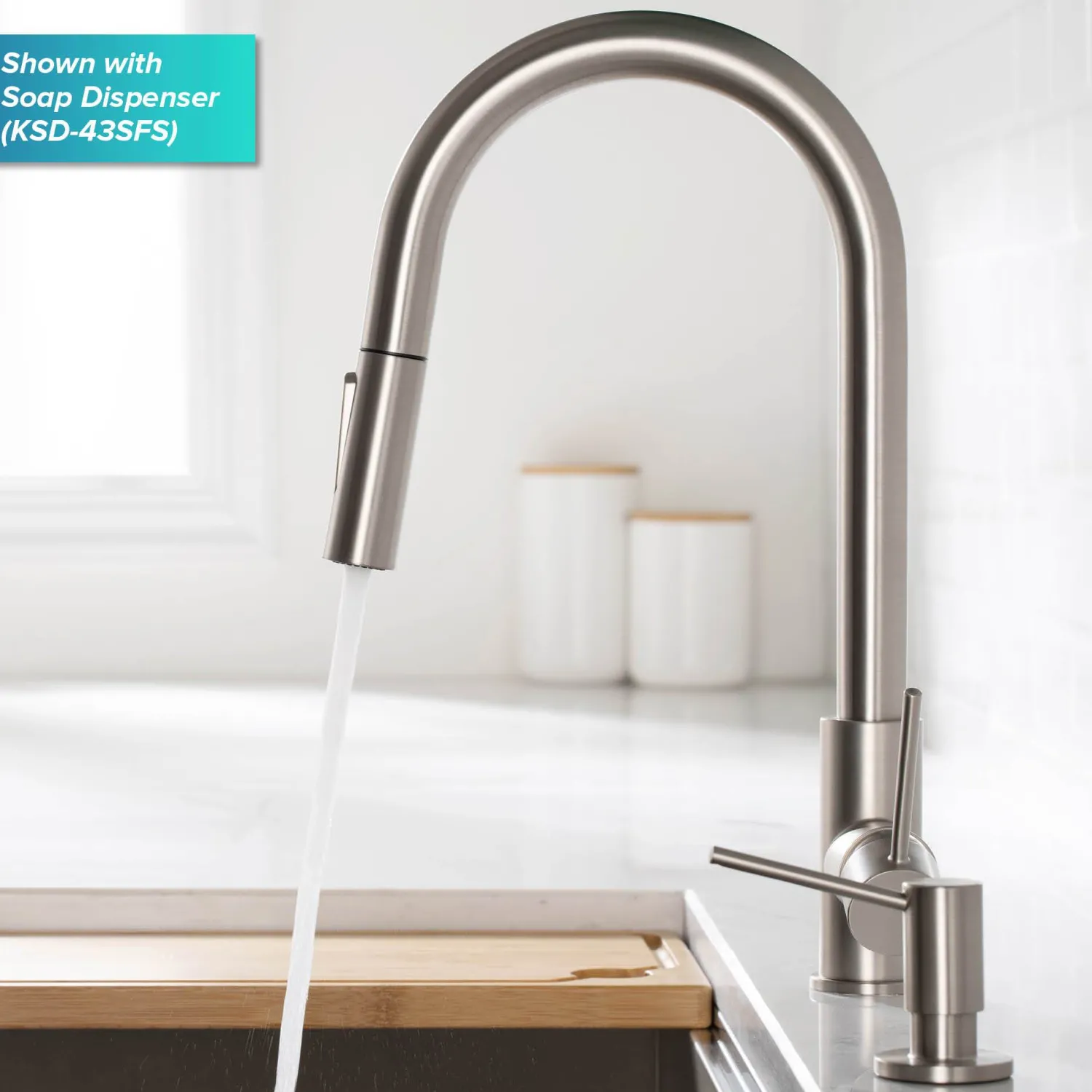 Online New Oletto Contemporary Single Handle Pull Down Kitchen Faucet in Matte Black Single Hole