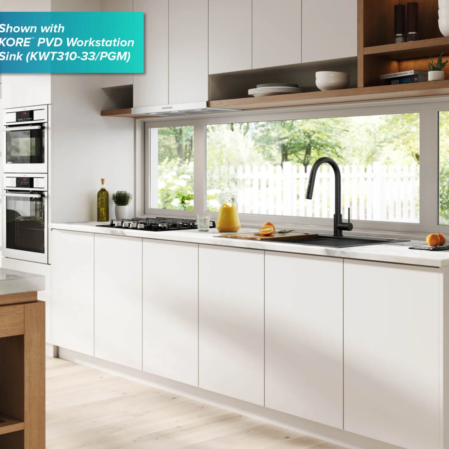 Online New Oletto Contemporary Single Handle Pull Down Kitchen Faucet in Matte Black Single Hole