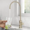 Best Oletto Drinking Water Filter Faucet in Spot-Free Antique Champagne Bronze Single Hole|Water Filter Faucets