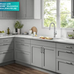 Outlet Oletto Single Handle Chrome Pull-Down Kitchen Faucet Single Hole