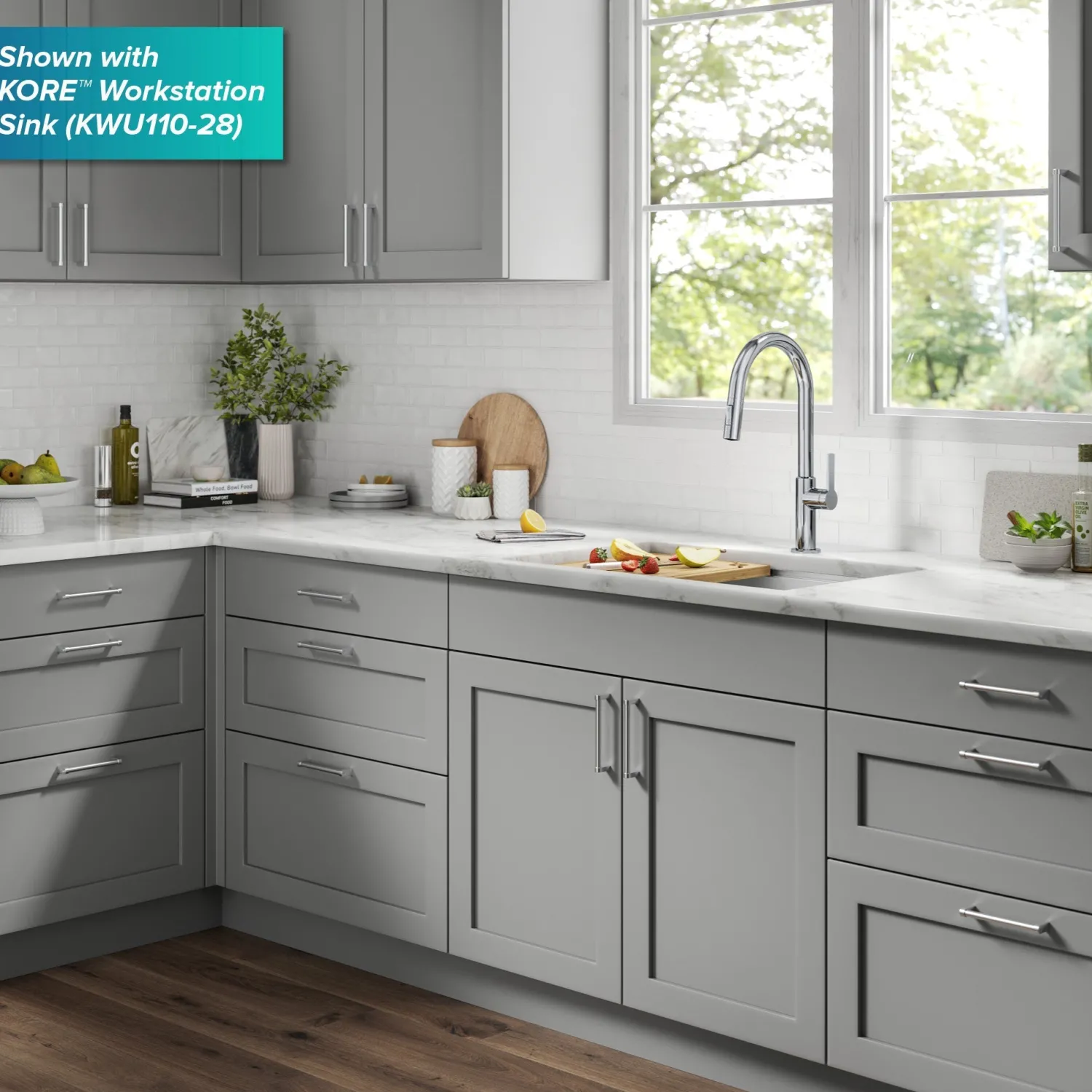 Outlet Oletto Single Handle Chrome Pull-Down Kitchen Faucet Single Hole