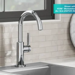 Clearance Oletto Single Handle Chrome Kitchen Bar Faucet Single Hole|Bar Faucets