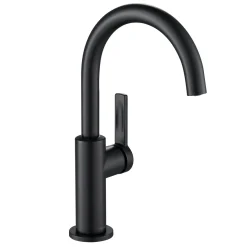 Oletto Single Handle Kitchen Bar Faucet in Matte Black Single Hole|Bar Faucets